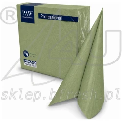 Serwetki flizelinowe 40x40 cm Ziołowa Zieleń 50 szt PAW