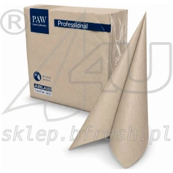Serwetki flizelinowe 40x40 cm Beżowe 50 szt PAW