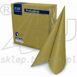Serwetki flizelinowe 40x40 cm Oliwkowe 50 szt PAW
