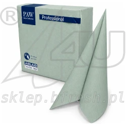 Serwetki flizelinowe 40x40 cm Jasnozielone 50 szt PAW