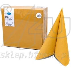 Serwetki flizelinowe Bio-Dunisoft 40 x 40 cm Miodowe 60 szt