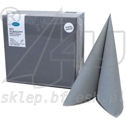 Serwetki flizelinowe Bio-Dunisoft  40 x 40 cm Szare 60 szt