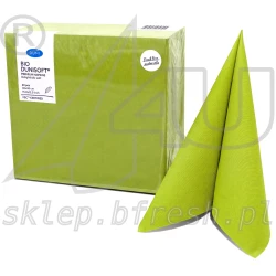 Serwetki flizelinowe Bio-Dunisoft 40 x 40 cm Kiwi 60 szt