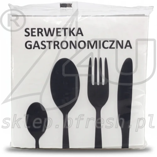 Serwetki gastronomiczne Clarina 17 x 17 cm proste 500 szt
