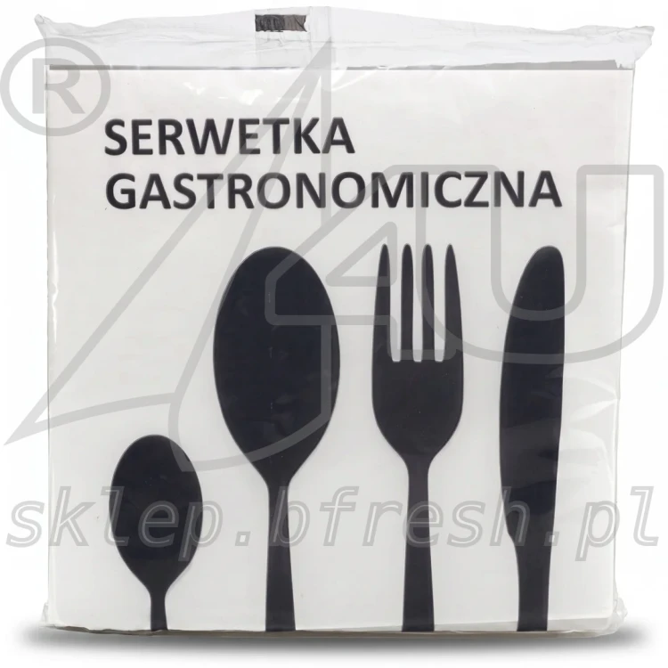Serwetki gastronomiczne Clarina 17 x 17 cm proste 500 szt