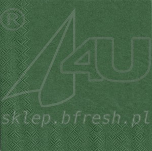 SERWETKA ZIELONY CIEMNY 33x33 20 szt